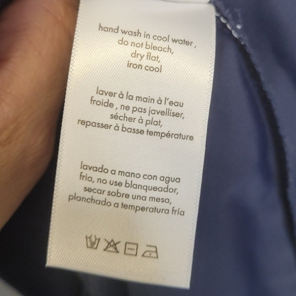 We Wore What From Danielle Burnstein Midi Slip Dress In Navy Size L - Picture 11 of 13